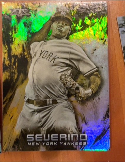 2018 Topps Fire #47 Luis Severino — front