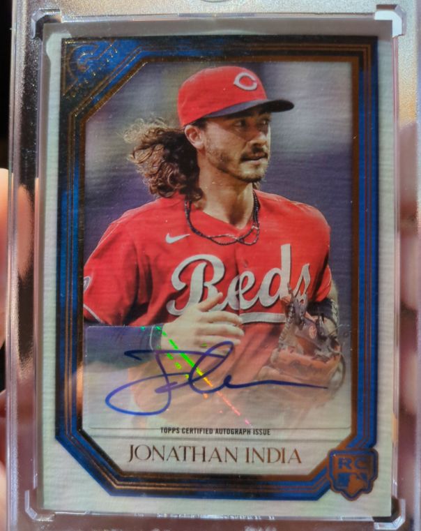 2021 Topps Gallery #93 Jonathan India — front