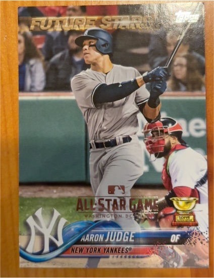 2018 Topps #1 Aaron Judge Future Stars All-Star Game — front