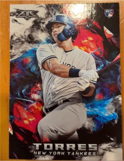 2018 Topps Fire #119 Gleyber Torres — front