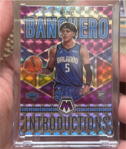 2022-23 Panini Mosaic #2 Paolo Banchero Introductions Rookie — front