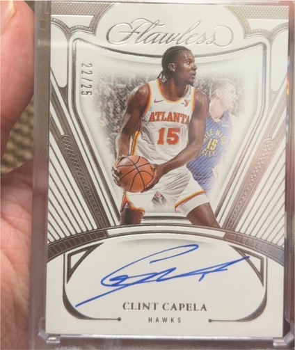 2023-24 Panini Flawless #22 Clint Capela — front