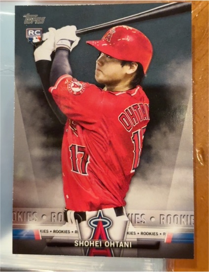 2018 Topps Update Shohei Ohtani Salute RC Rookie #S-39 — front