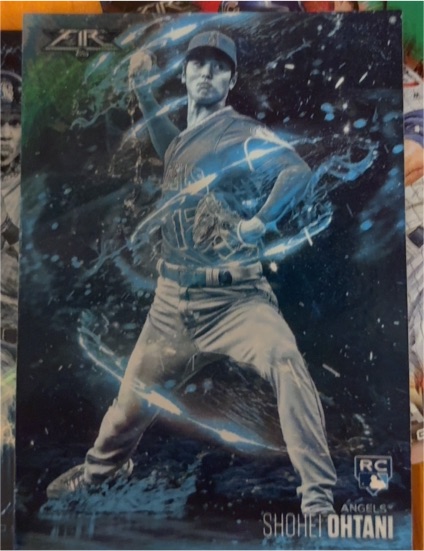 2018 Topps Fire #RC Shohei Ohtani — front