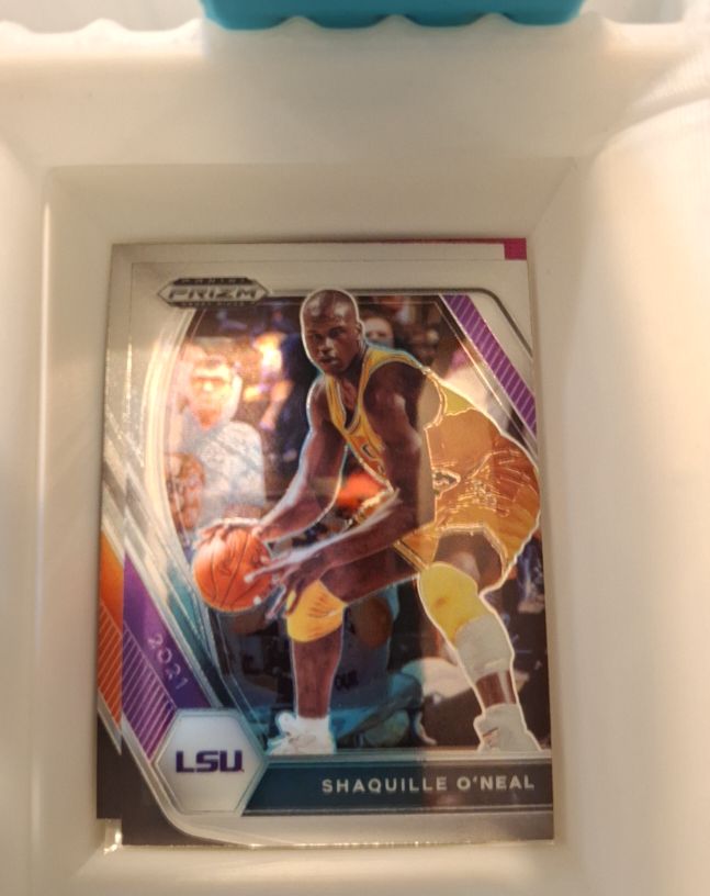 2021 Panini Prizm Draft Picks #84 Shaquille O'Neal LSU Tigers — front
