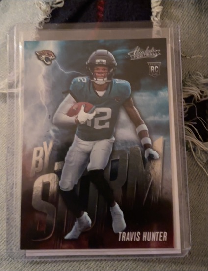 2025 Panini Absolute #17 Travis Hunter By Storm — front