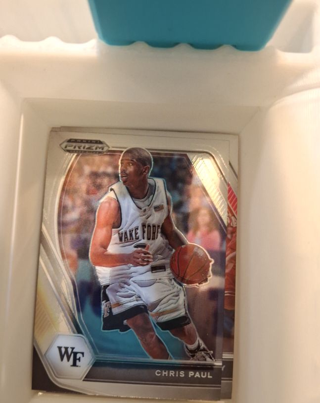 2022-23 Prizm Draft Picks Basketball Base Silver #8 Chris Paul — front