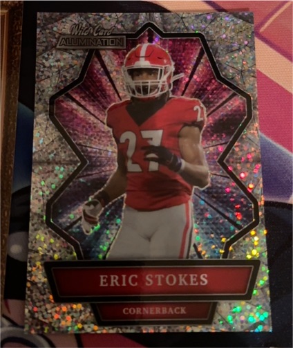 2021 Wild Card Alumination #ABC-18 Eric Stokes — front