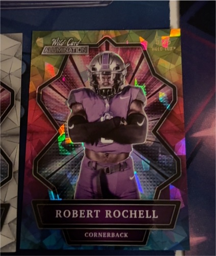 2021 Wild Card Alumination #ABC-60 Robert Rochell — front