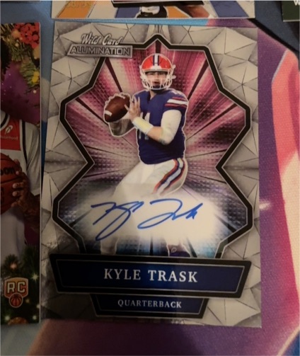 2021 Wild Card Alumination #ABC-A Kyle Trask — front
