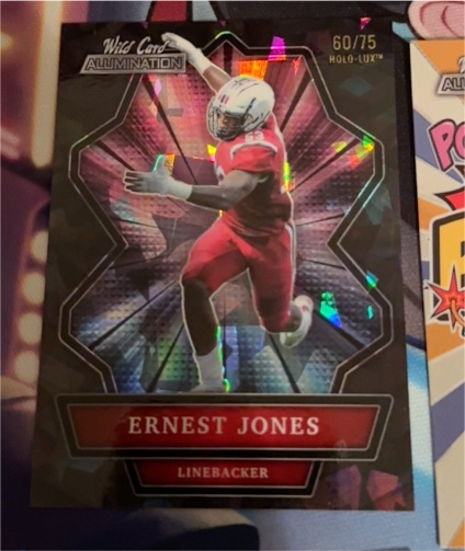 2021 Wild Card Alumination #ABC-50 Ernest Jones — front