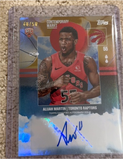 2025-26 Topps Contemporary Marks #CM-AM Alijah Martin — front