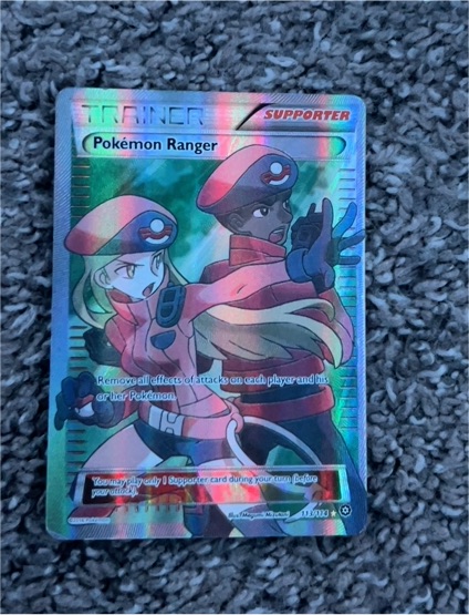 2016 Pokémon TCG Steam Siege #113 Pokémon Ranger — front
