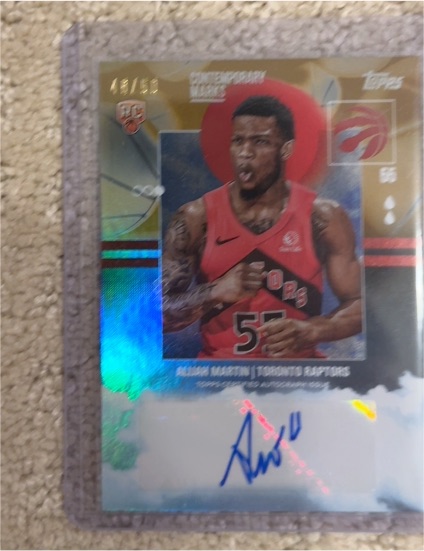 2025-26 Topps Contemporary Marks #CM-AM Alijah Martin — front