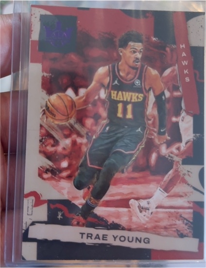 2021-22 Panini Court Kings #1 Trae Young — front