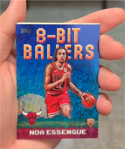 2025-26 Topps #8B-38 Noa Essengue 8-Bit Ballers — front