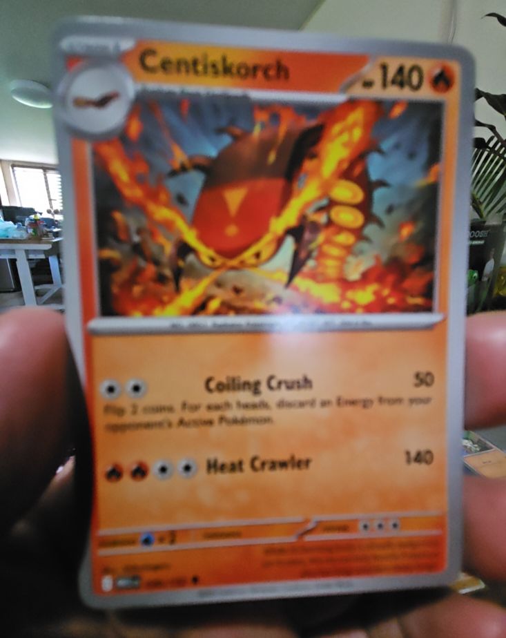 2025 Pokémon Mega Evolution #030 Centiskorch — front