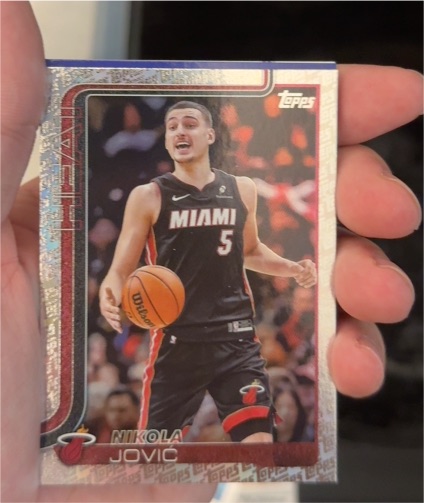 2025-26 Topps #76 Nikola Jovic — front