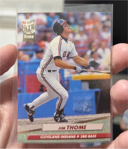 1992 Fleer Ultra #54 Jim Thome Rookie — front