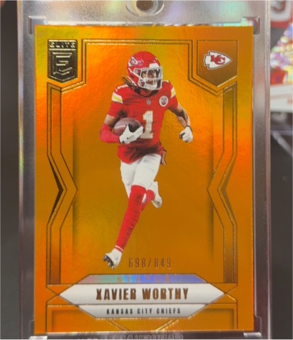 2025 Panini Donruss Elite #35 Xavier Worthy — front