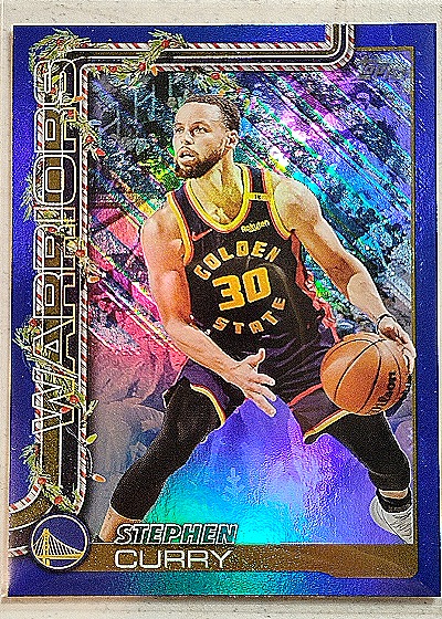 2025-26 Topps Holiday #H106 Stephen Curry — front