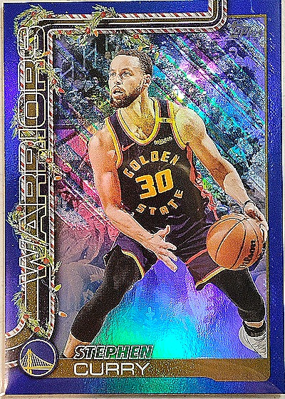 2025-26 Topps Holiday #H106 Stephen Curry — front