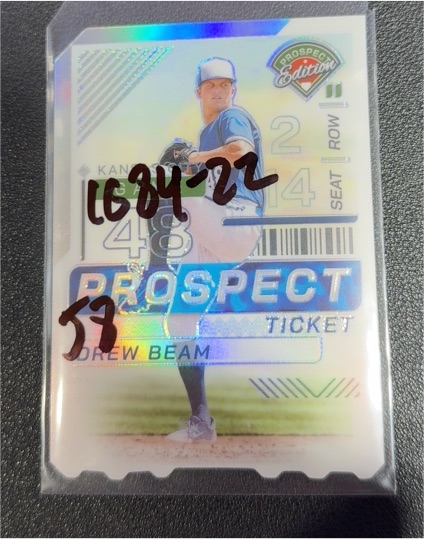 2024 Panini Prospect Edition #35 Drew Beam — front