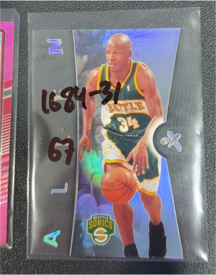 2006-07 Fleer E-X Acetate #37 Ray Allen — front