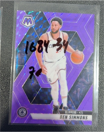 2024-25 Panini Mosaic #25 Ben Simmons — front