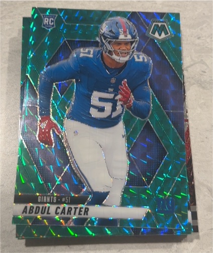 2025 Panini Mosaic #317 Abdul Carter — front