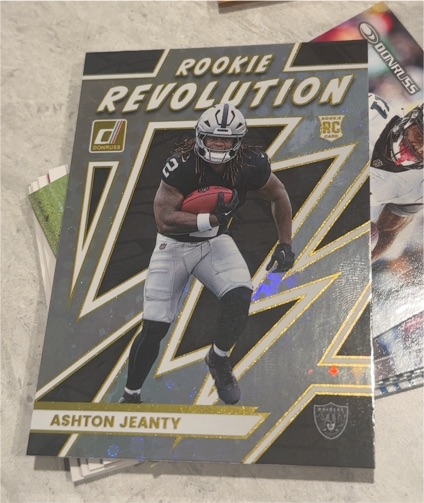 2025 Panini Donruss #37 Ashton Jeanty Rookie Revolution — front