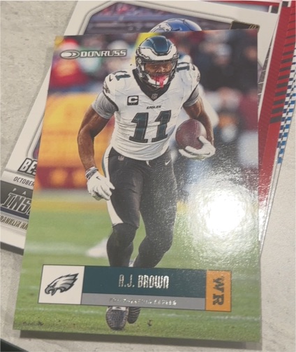 2025 Panini Donruss #R05-AJB A.J. Brown Retro 2005 — front