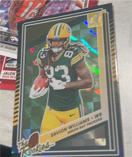 2025 Panini Donruss The Rookies #36 Savion Williams — front