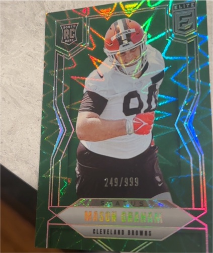 2025 Panini Donruss Elite #125 Mason Graham — front