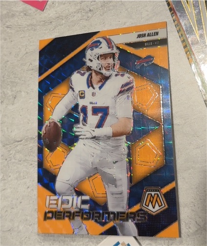 2025 Panini Mosaic #9 Josh Allen — front