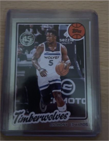 2025-26 Topps 45th Anniversary #80BK-90 Anthony Edwards — front