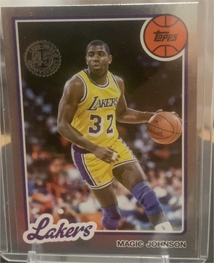 2025-26 Topps #80BK-3 Magic Johnson 1980-81 Topps Basketball — front