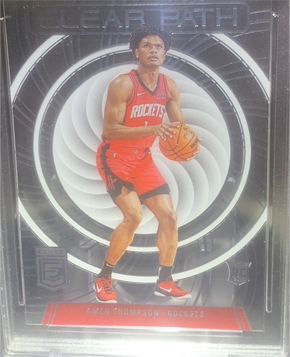 2023-24 Donruss Elite #1 Amen Thompson Clear Path — front