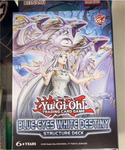 Yu-Gi-Oh! Blue-Eyes White Destiny Structure Deck — front
