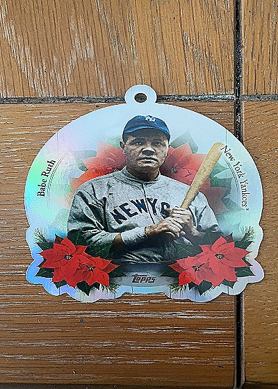2025 Topps Holiday #OO-13 Babe Ruth — front