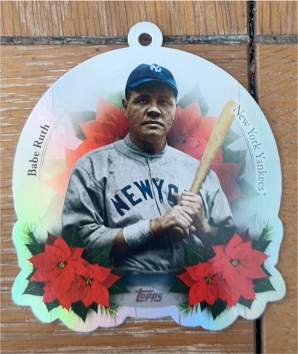 2025 Topps Holiday #OO-13 Babe Ruth — front