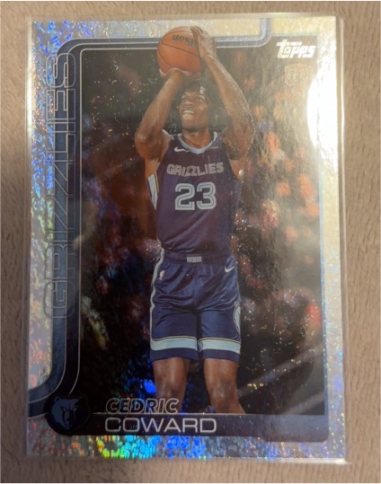 2025-26 Topps #211 Cedric Coward — front