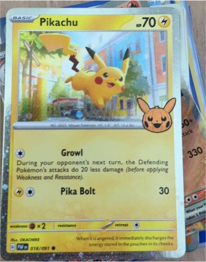 2024 Trick or Trade #018 Pikachu — front