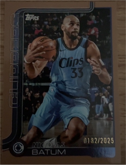 2025-26 Topps #146 Nicolas Batum — front