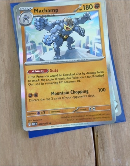 2023 Pokémon Scarlet & Violet 151 #068 Machamp — front