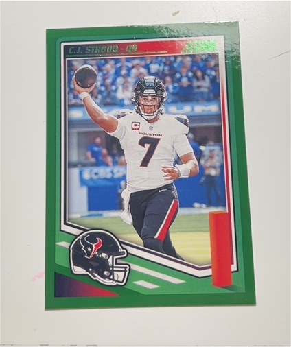 2025 Panini Score #97 C.J. Stroud Houston Texans — front