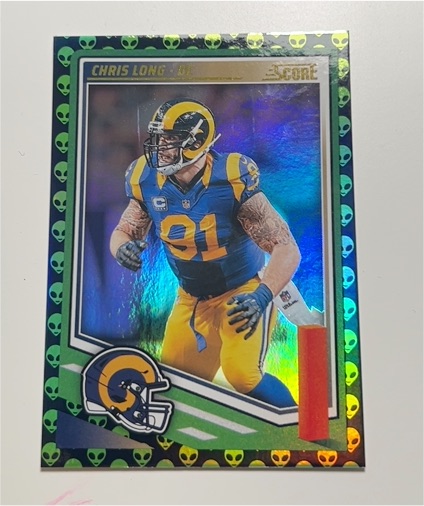 2025 Panini Score #208 Chris Long — front
