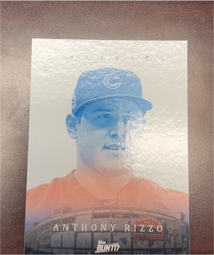 2017 Topps Bunt Infinite #I-AR Anthony Rizzo — front