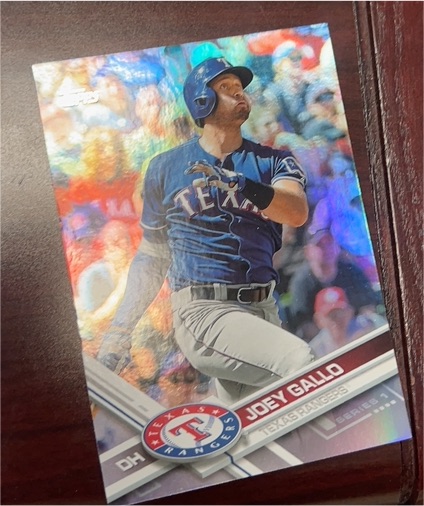 2017 Topps #237 Joey Gallo — front