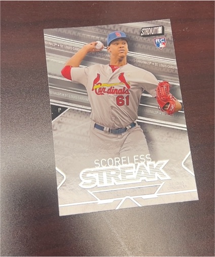 2017 Topps Stadium Club Scoreless Streak #SS-AR Alex Reyes — front